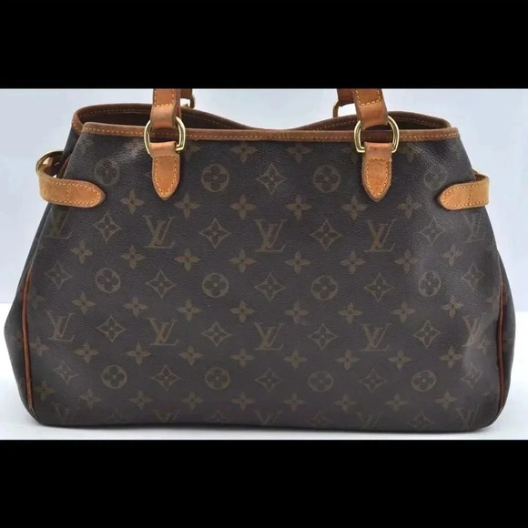 Louis Vuitton Monogram Batignolles Horizontal Shoulder Bag Brown/Tan - Picture 4 of 16